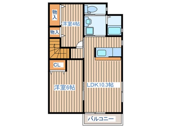 グランメール・オオタの物件間取画像